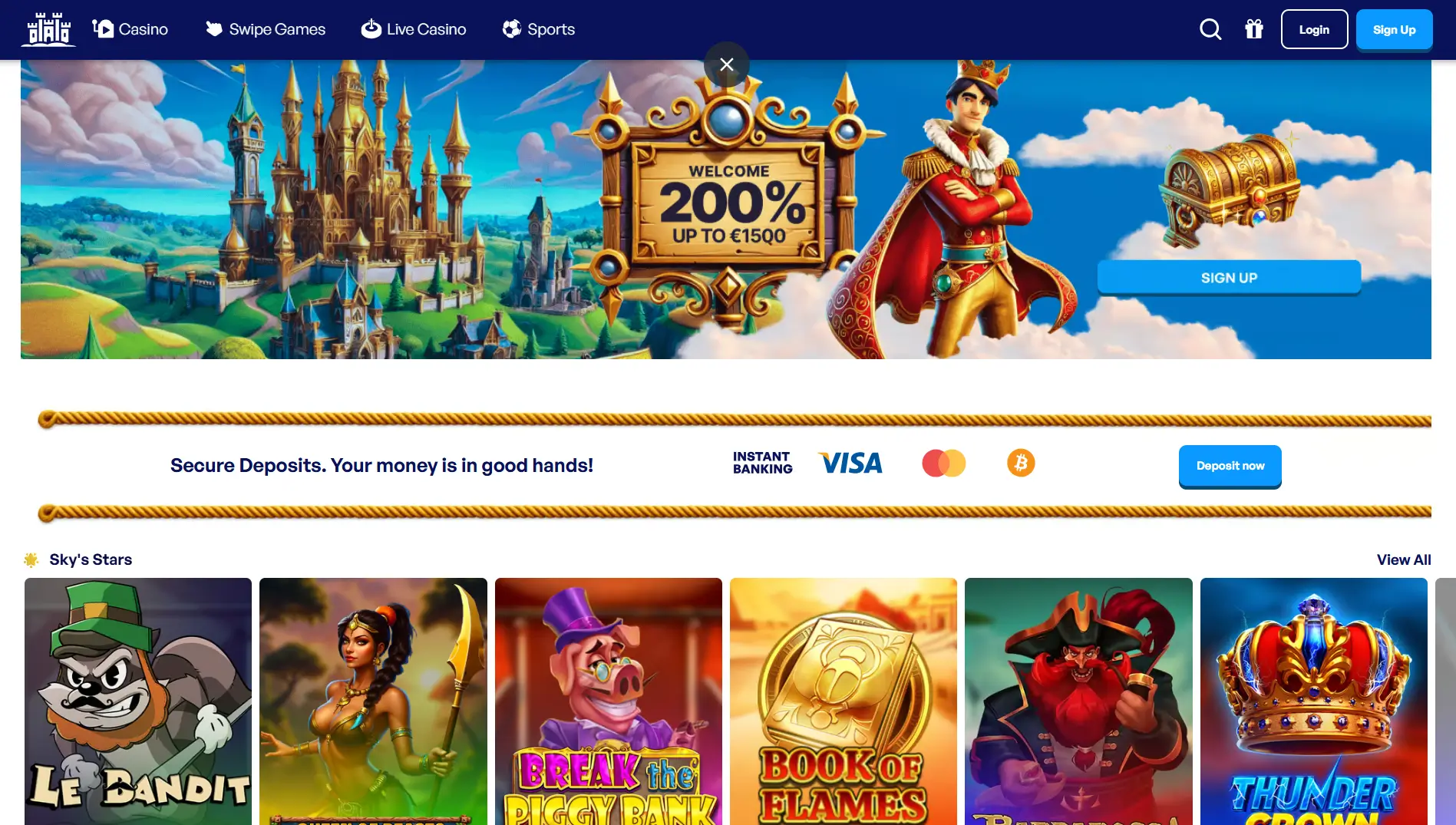 SkyHills Casino Nederland image 1
