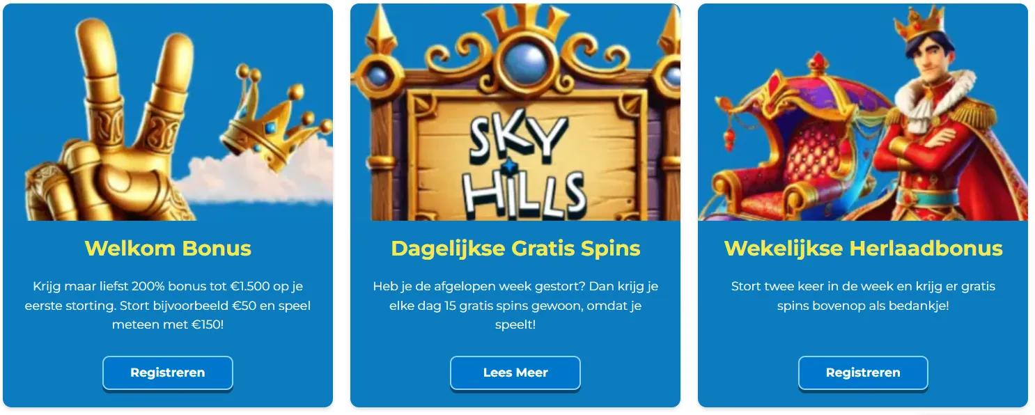 SkyHills Casino Nederland image 3